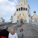 Besuch der orthodoxen Allerheiligenkirche in Minsk
