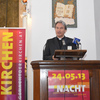 Bischofsvikar Schutzki bei der Programmpräsentation
