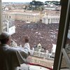 Papst Franziskus beim Angelus-Gebet