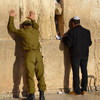 Szene an der Klagemauer, Jerusalem
