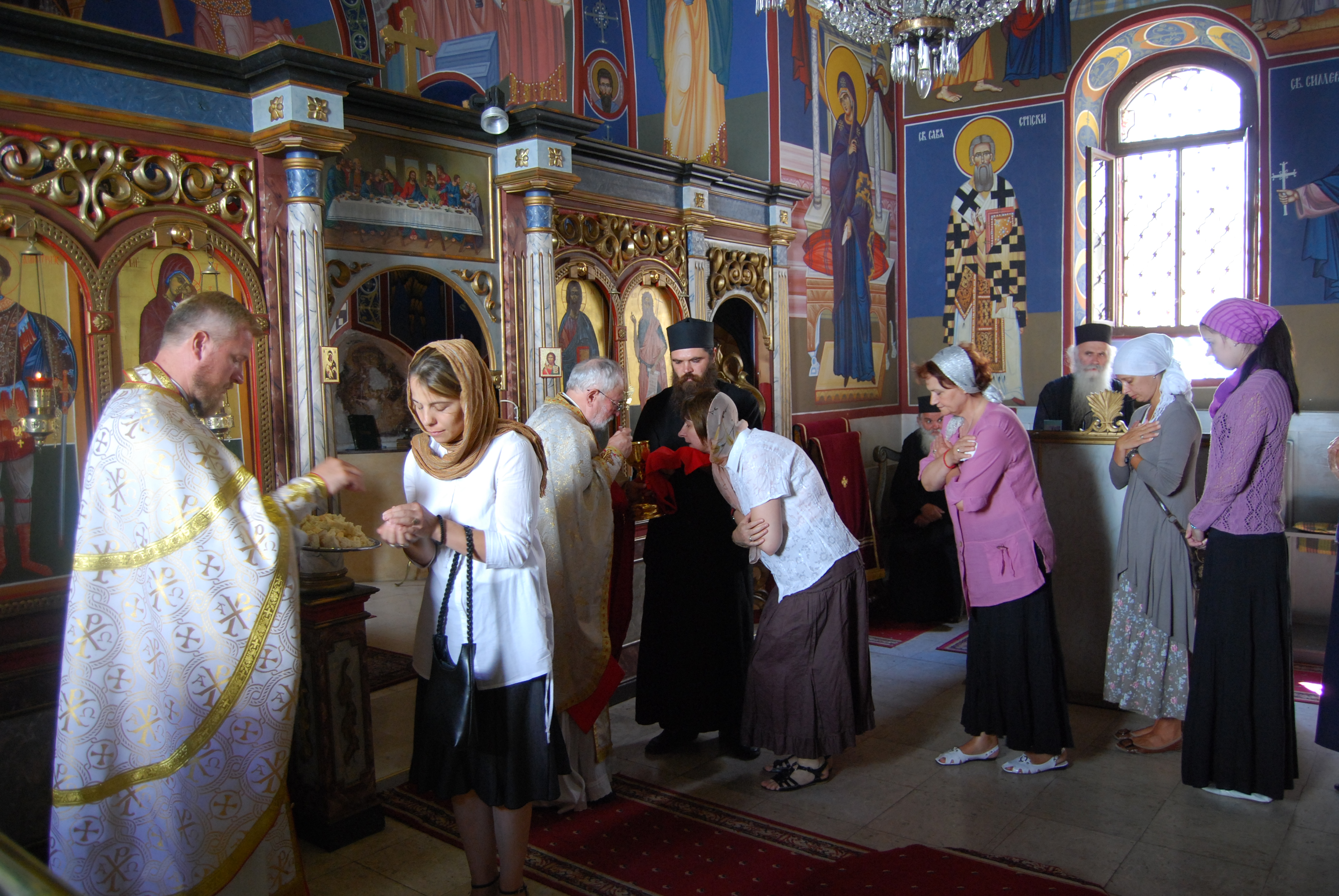 Göttliche Liturgie in der serbisch-orthodoxen Kirche