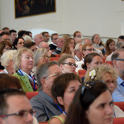 Publikum bei den 'Salzburger Hochschulwochen' vom 31. Juli bis 6. August 2017