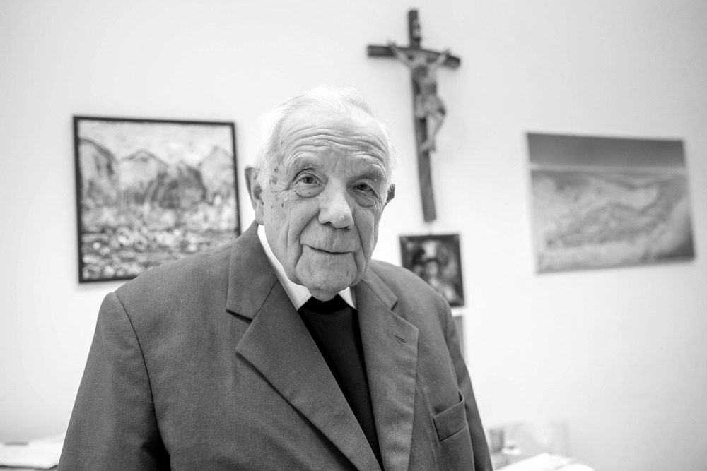 Bischof Maximilian Aichern / HERMANN WAKOLBINGER Bischof Maximilian Aichern