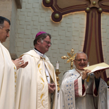 Nordirak, Erbil, Kardinal-König-Preisverleihung, Erzbischof Bashar Warda, Bischof Manfred Scheuer, Patriarch Louis Sako