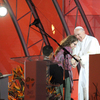 Willkommensfeier mit Papst Franziskus an der Copacabana