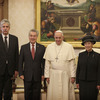 Besuch von Bundespräsident Heinz Fischer und seiner Frau Margit bei Papst Franziskus