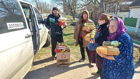 UKRAINE / ODESA-UCR 22/00181Emergency aid as a result of the war in Ukraine for the Exarchate of Odesa (55 people): Food supplies for Shevchenkove village in Mykolaiv region.