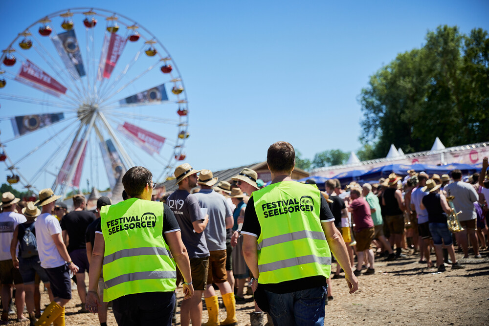 Festivalseelsorge / Denk Dich Neu Seelsorger unterwegs am 'Woodstock der Blasmusik' 2022