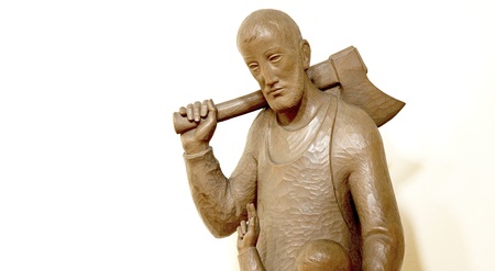 Der hl. Josef als Arbeiter und N?hrvater Jesu.     Wien, 8.9.2005         ? Franz Josef Rupprecht; A-7123 M?nchhof; Bank: Raiffeisenbank M?nchhof (BLZ: 33054), Konto.-Nr.: 17.608 