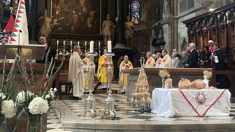 Wien: Ungarn feierten im Stephansdom Fest ihres Nationalheiligen