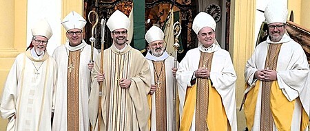 Foto der Abtbenediktion von Abt Greiter