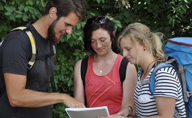 Wandern für Obdachlose / Caritas
