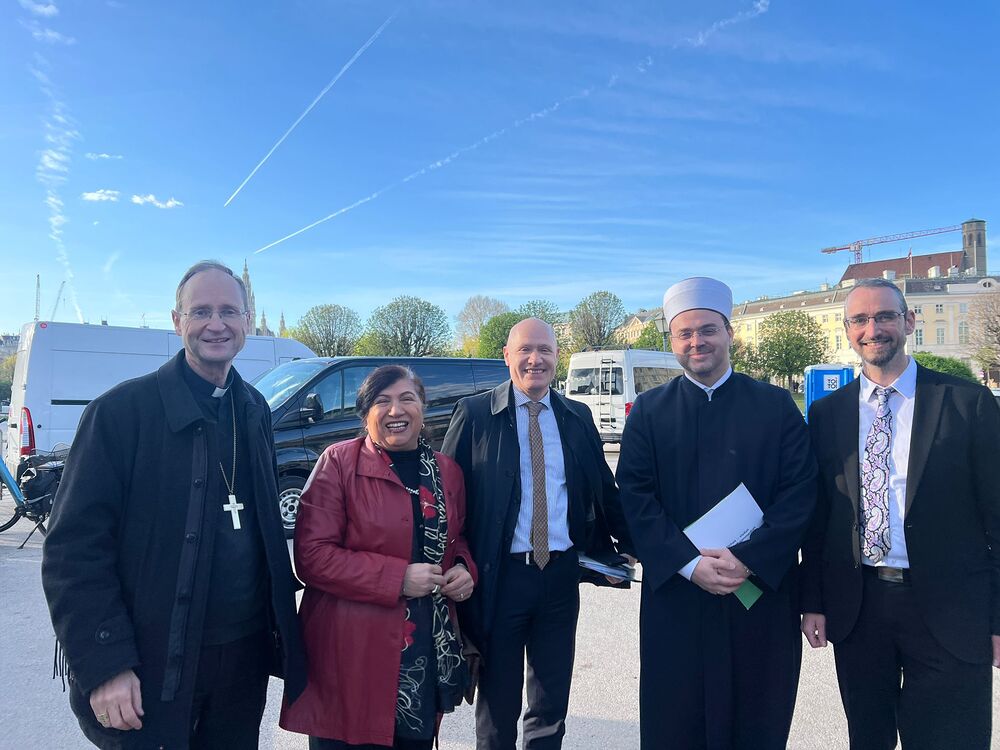 Wien: Friedensappelle von Religionsvertretern bei Peacewave Festival