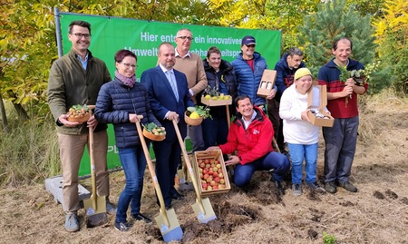 Auf 5.000 Quadratmetern entsteht ein Naturgarten in sozialer und ökologischer Nachhaltigkeit, Retz, Oktober 2022