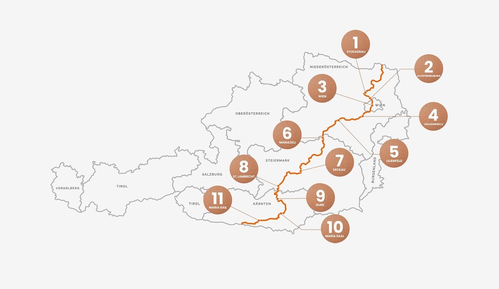 Heiligjahr-Pilgern auf Österreichs Romweg gestartet