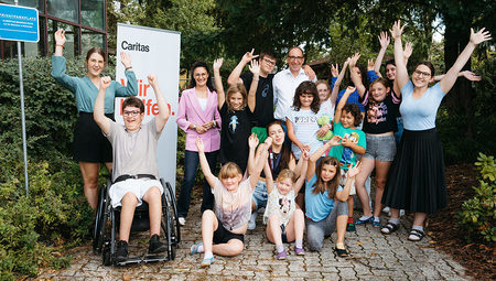 Sozialminister besuchte Einrichtungen zur Inklusionsförderung