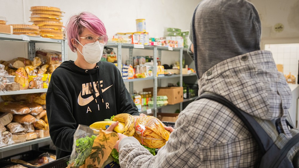 Caritas-Lebensmittelausgabe LEA in Kärnten / Caritas Kärnten