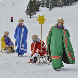 Skifahreren auf der Höss in HinterstoderFoto: Jack Haijes