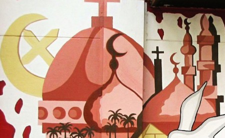 Wandgemälde vom Tahrir-Platz / aai-wien.at