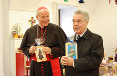 Besuch BP Fischer im EB Palais in Wien am 22. Dezember 2015