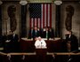 Papst Franziskus spricht am 24. September 2015 als erster Papst vor dem Kongress der Vereinigten Staaten von Amerika in Washington. Bild: Papst Franziskus bei seiner Rede vor dem Kongress.