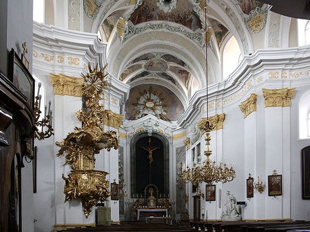 Pfarrkirche Laxenburg Innenansicht