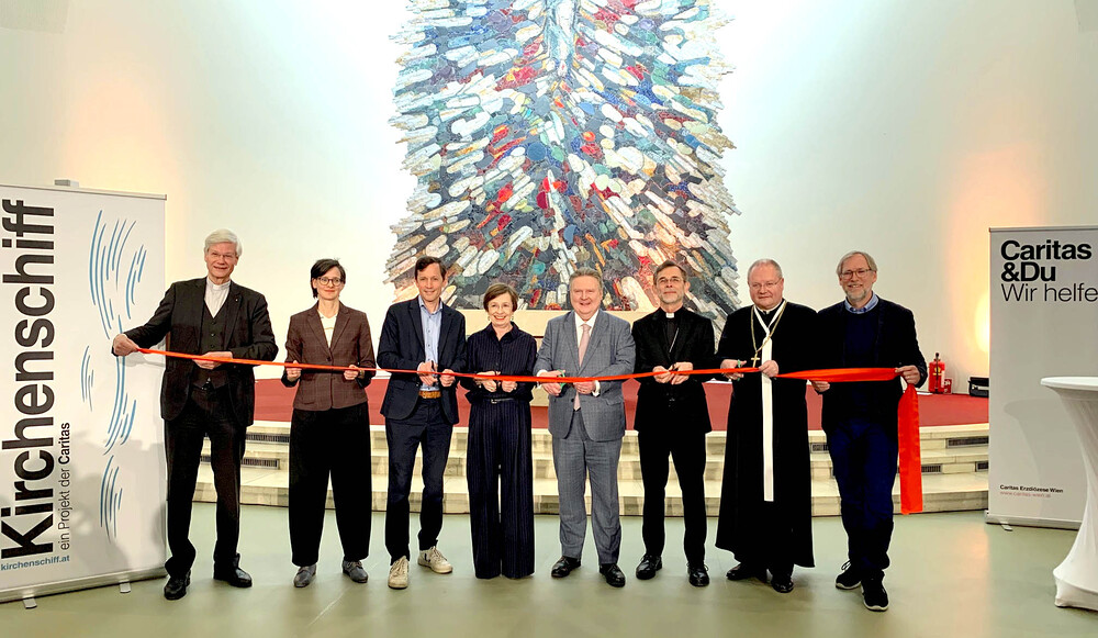 Eröffnung des Pilotprojekts 'Kirchenschiff' in Wien-Margarethen