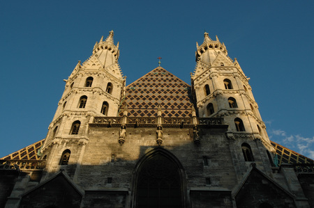 Stephansdom / Rupprecht@kathbild.at, Franz Josef Rupprecht Stephansdom im Abendlicht - Heident