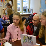 Odessa, Caritas-Kinderzentrum, Caritaspräsident Landau