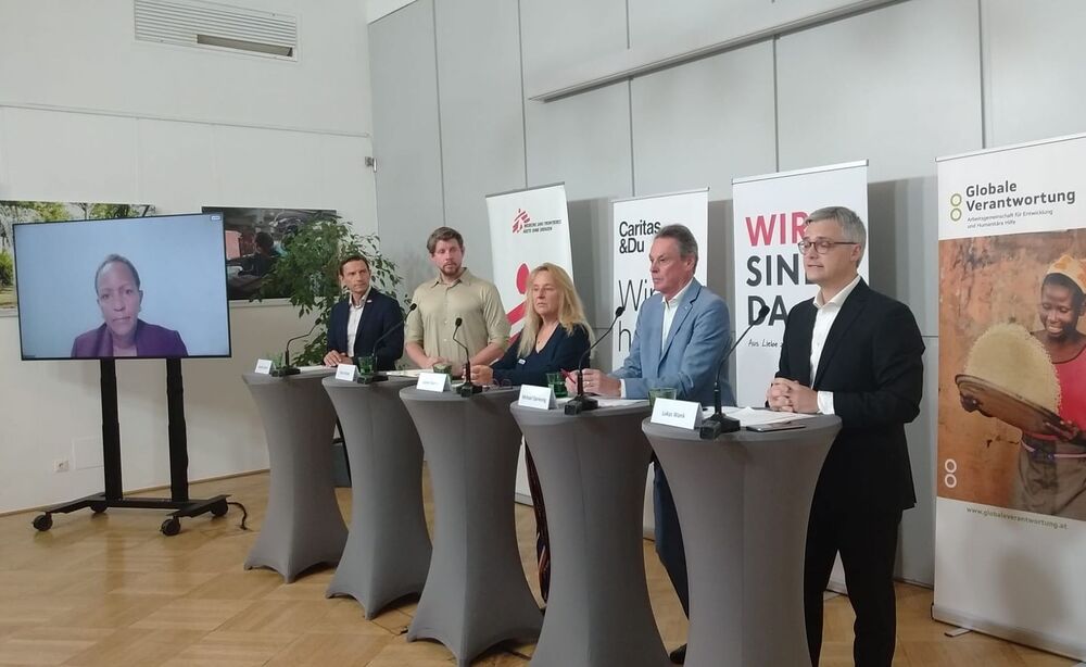 Pressekonferenz des 'Humanitarian Congress' in Wien