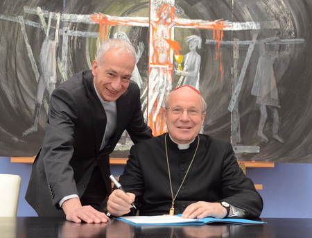 Sch / kathbild.at/Rupprecht, Franz Josef Rupprecht Brief 'Hospiz': Kardinal Christoph Sch