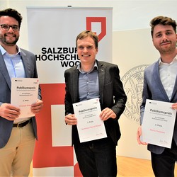Verleihung des 'Publikumspreises' der 'Salzburger Hochschulwochen' 2019