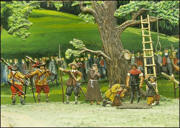 Frankenburger Würfelspiel – Zinnfigurendiorama aus dem Peuerbacher Bauernkriegsmuseum / Gerhard Anzinger, Wels, CC BY-SA 2.5, via Wikimedia Commons Frankenburger Würfelspiel – Zinnfigurendiorama aus dem Peuerbacher Bauernkriegsmuseum