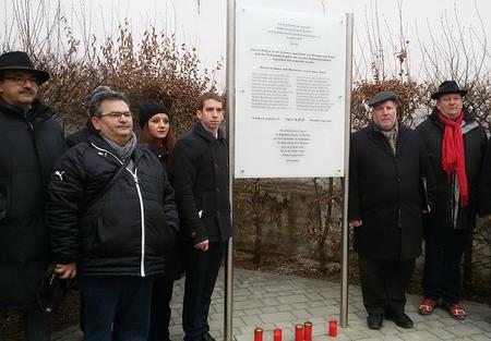Gedenkveranstaltung für ermordete Roma und Sinti