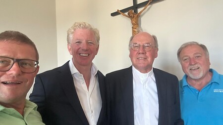 Bischof Schwarz und Sportvertreter planen gemeinsame Projekte