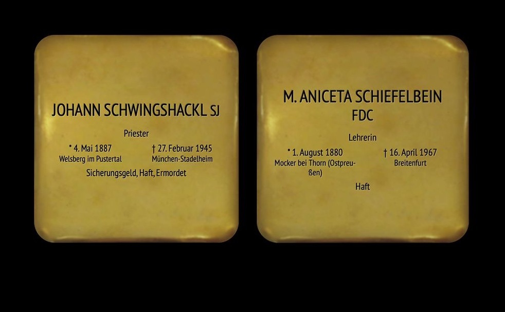 Neue digitale 'Gedenksteine' für Ordensleute im NS-Widerstand