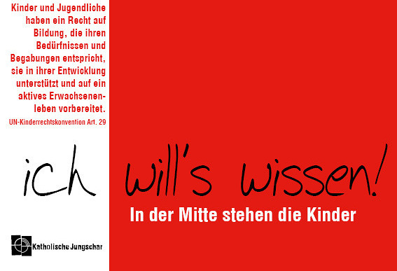 Die Katholische Jungschar macht rund um den Tag der Kinderrechte auf Thema aufmerksam / Diözese Linz