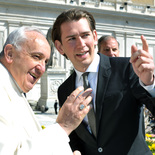 Arbeitsbesuch Vatikan. Außenminister Sebastian Kurz trifft Papst Franziskus