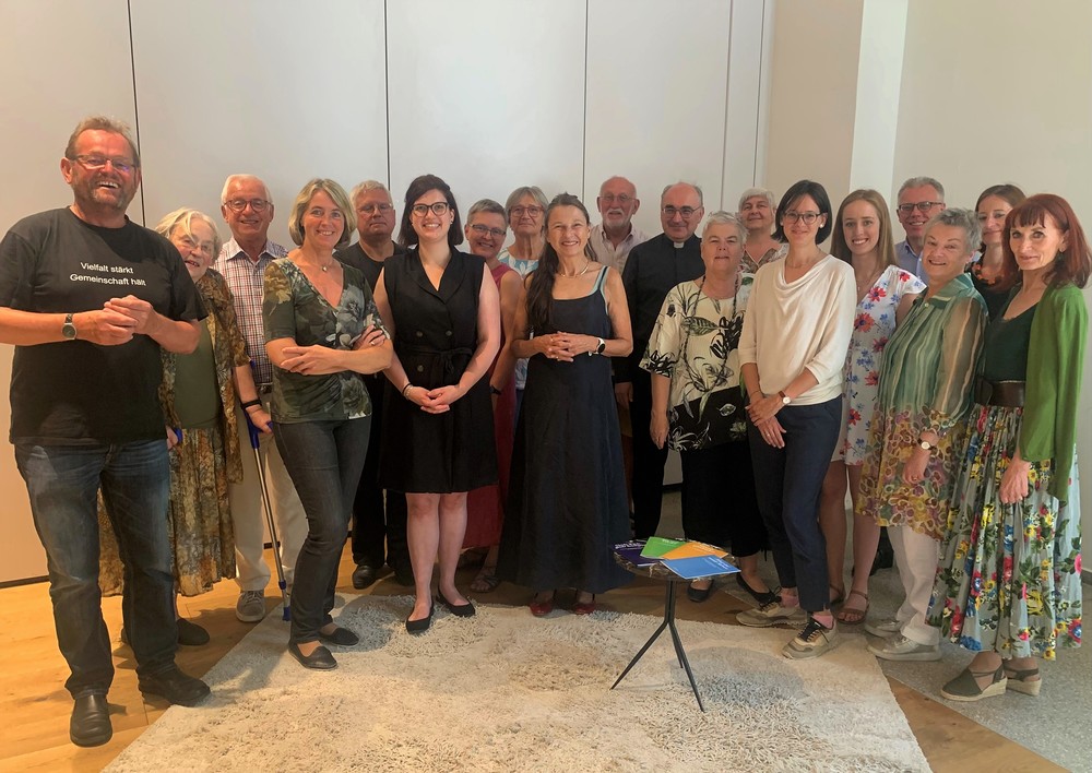 Teilnehmer des KAÖ-Präsidiums am 18. Juni 2022 in Salzburg / Katholische Aktion Österreich