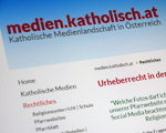 Medienreferat der Bischofskonferenz bietet unter http://medien.katholisch.at/rechtliches neuen praxisnahen Info-Leitfaden zu Rechtsfragen in der kirchlichen Medienarbeit