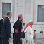 Papstgebet am Petersplatz