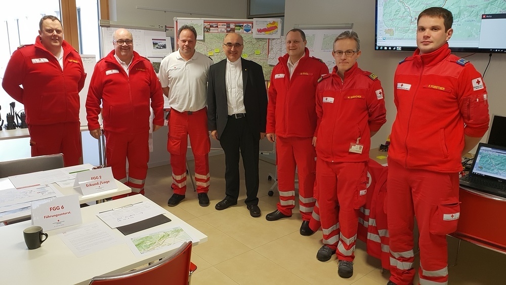 Kampf gegen Schneemassen: Krautwaschl besucht Einsatzorganisationen