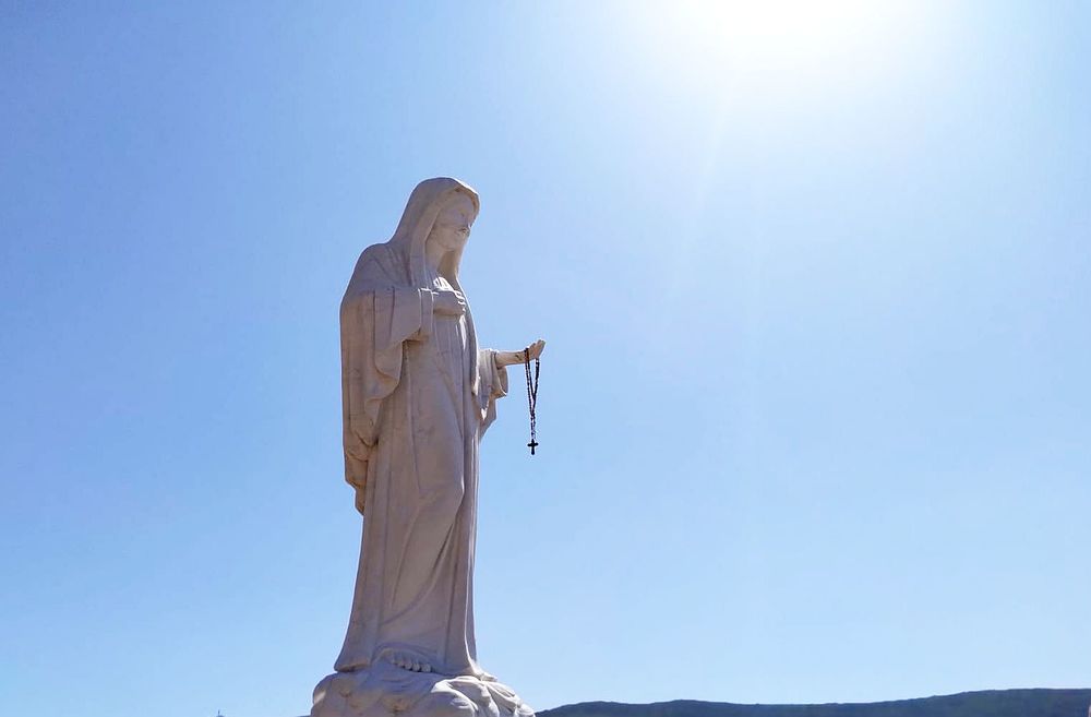 Marienstatue in Medjugorje