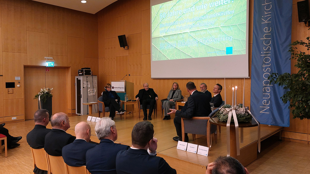 Festakt 50 Jahre staatliche Anerkennung der Neuapostolischen Kirche / Kathpress / Andreas Gutenbrunner Festakt 50 Jahre staatliche Anerkennung der Neuapostolischen Kirche