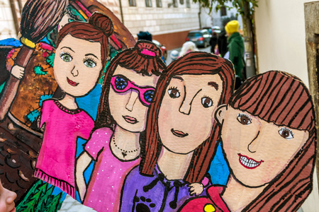 Kinder haben sich selber gezeichnet / Erwin Wodicka - wodicka@aon.at, Erwin Wodicka Zeichnungen von Kindern. Kinder haben sich selber und Jugendliche gezeichnet.