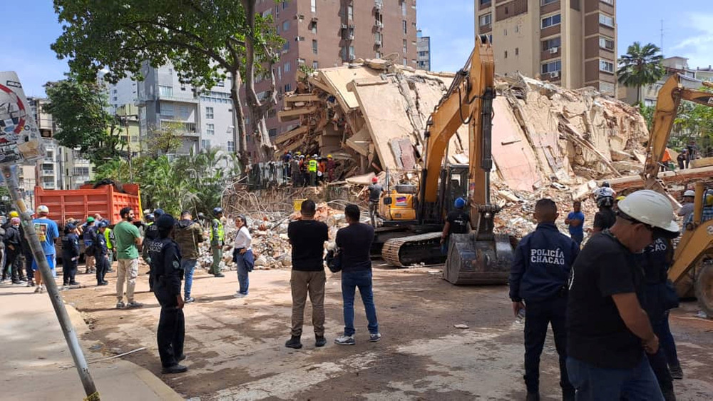 Bergungsarbeiten in Caracas nach Erdbeben / Kirche in Not Bergungsarbeiten in Caracas nach Erdbeben