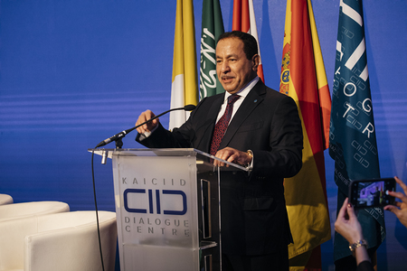 Wien - Mehr als 190 internationale G?ste nahmen am 30. und 31. Oktober an einer KAICIID-Konferenz zum Thema Pr?vention von Hassrede und Hetze (?Hate Speech?) im Wiener Grand Hotel teil. Unter dem Titel: ?The power of words - Die Rolle von Religion, M