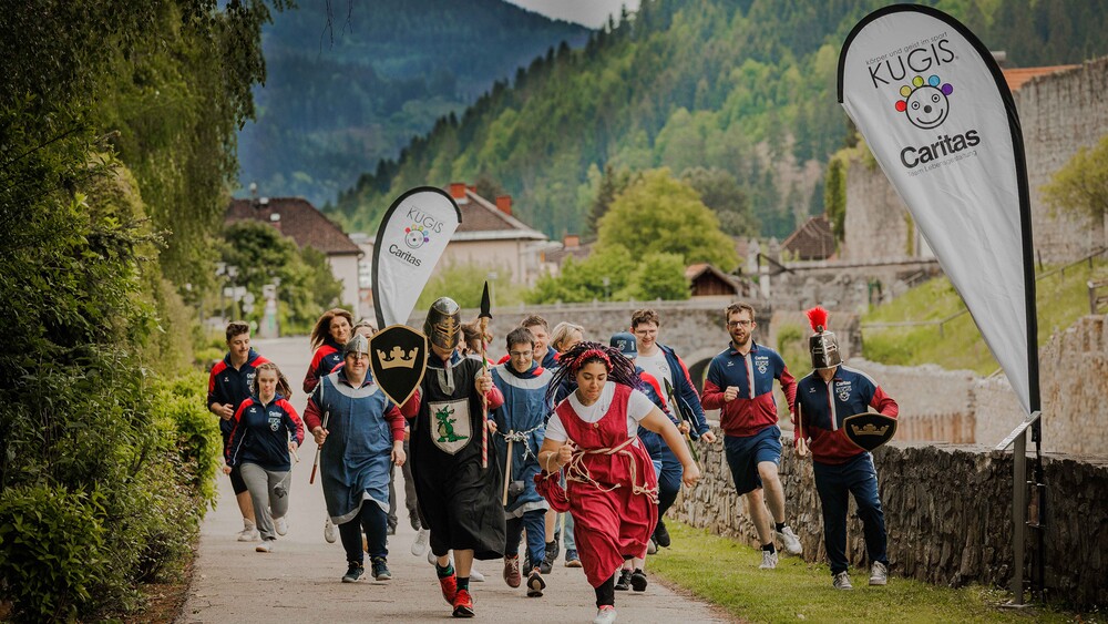 Caritas Kärnten veranstaltet inklusiven Mittelalter-Charity-Run / Caritas Kärnten Caritas Kärnten veranstaltet inklusiven Mittelalter-Charity-Run