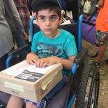 Hilfe für Flüchtlinge in Traiskirchen.