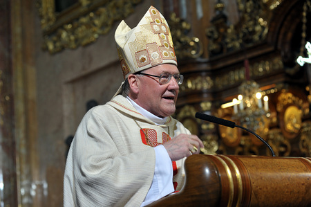 Bischof Alois Schwarz am 1. Juli 2018 im St. Pöltner Dom